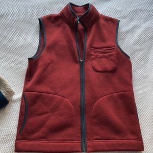 Brooks Brothers Red Fleece Vest